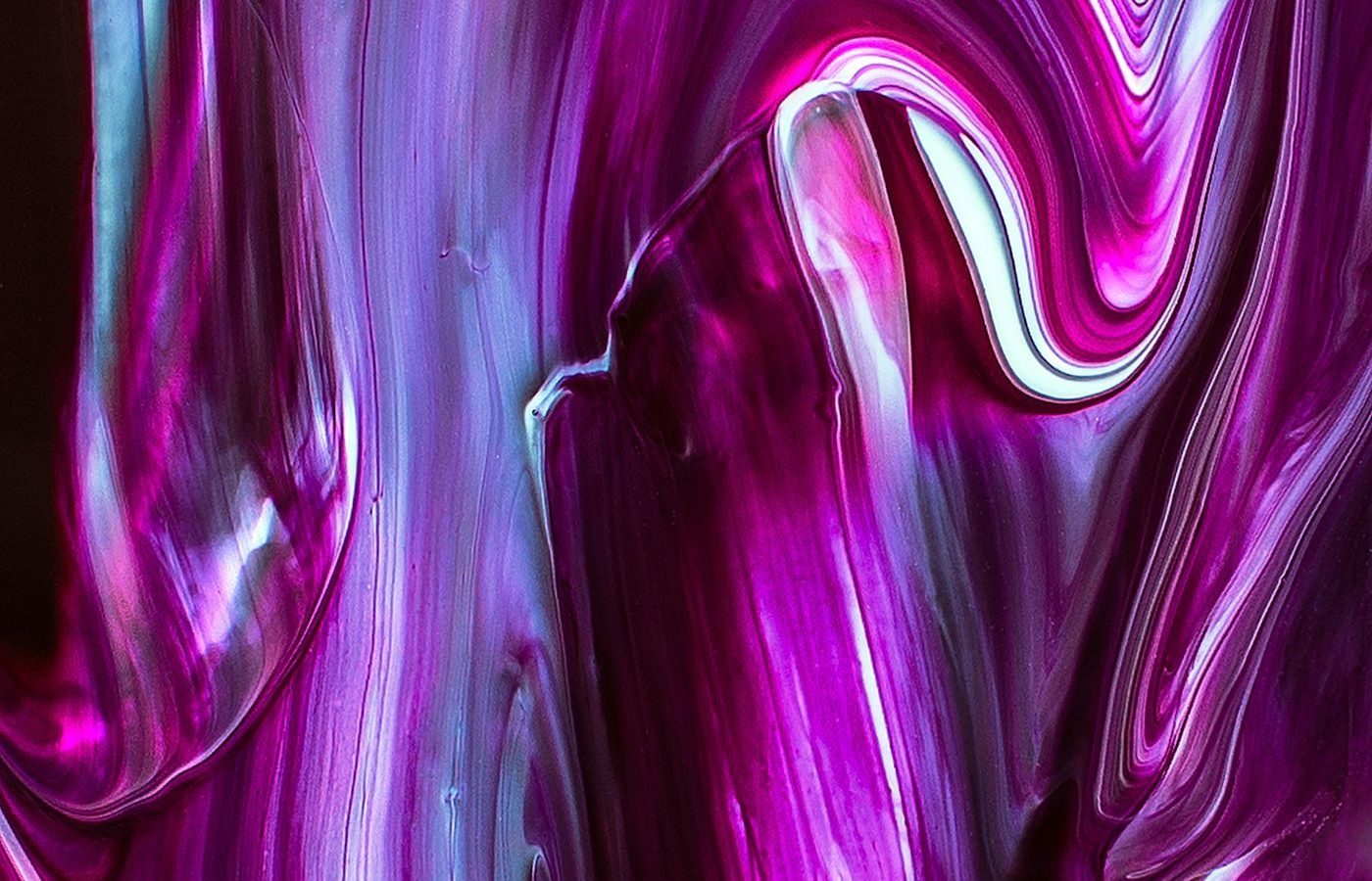 Abstract blue sculptural form with dramatic shadows